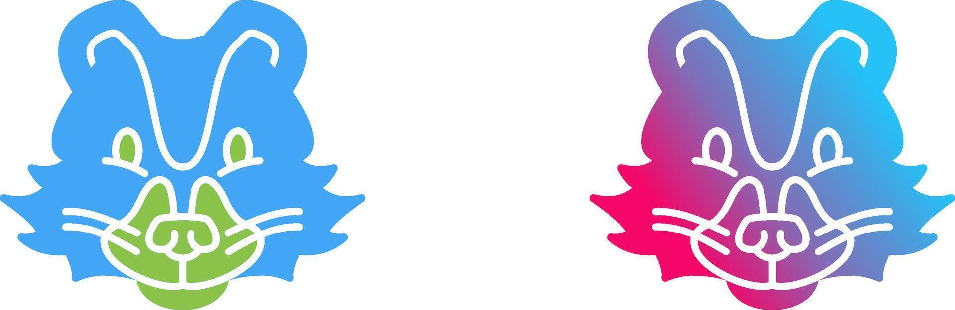 Skunk Icon Design vector