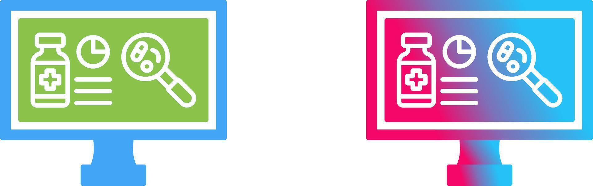 Research Icon Design vector