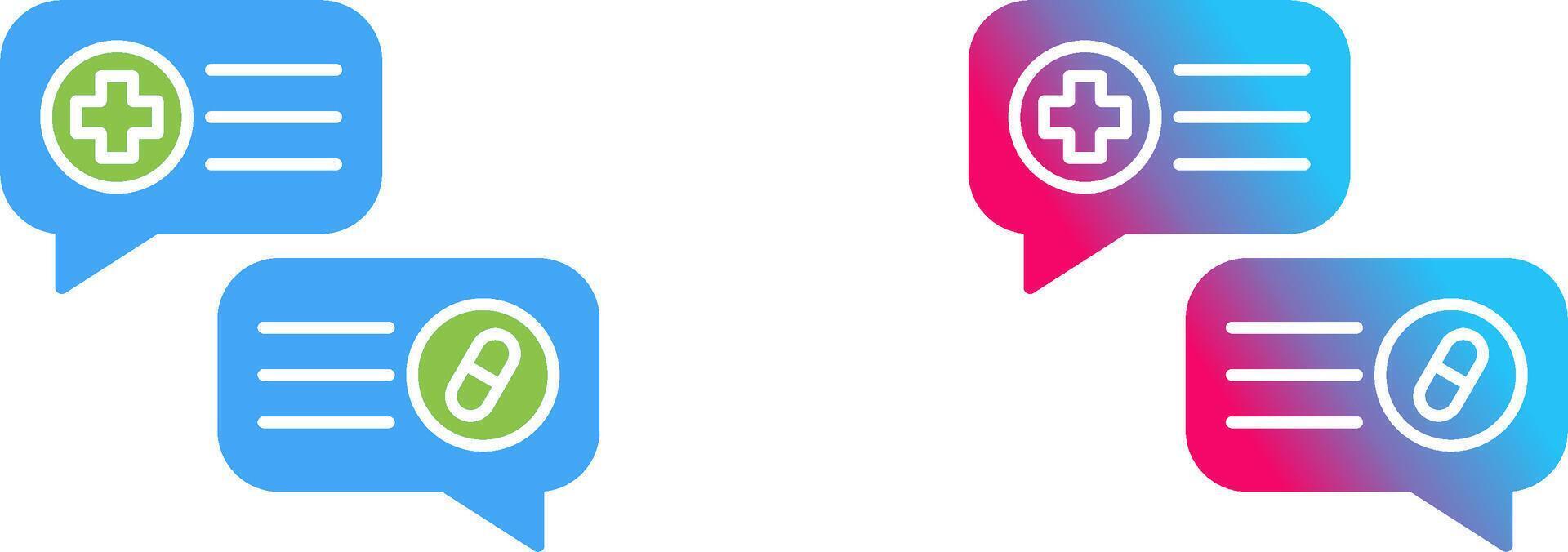 Conversation Icon Design vector