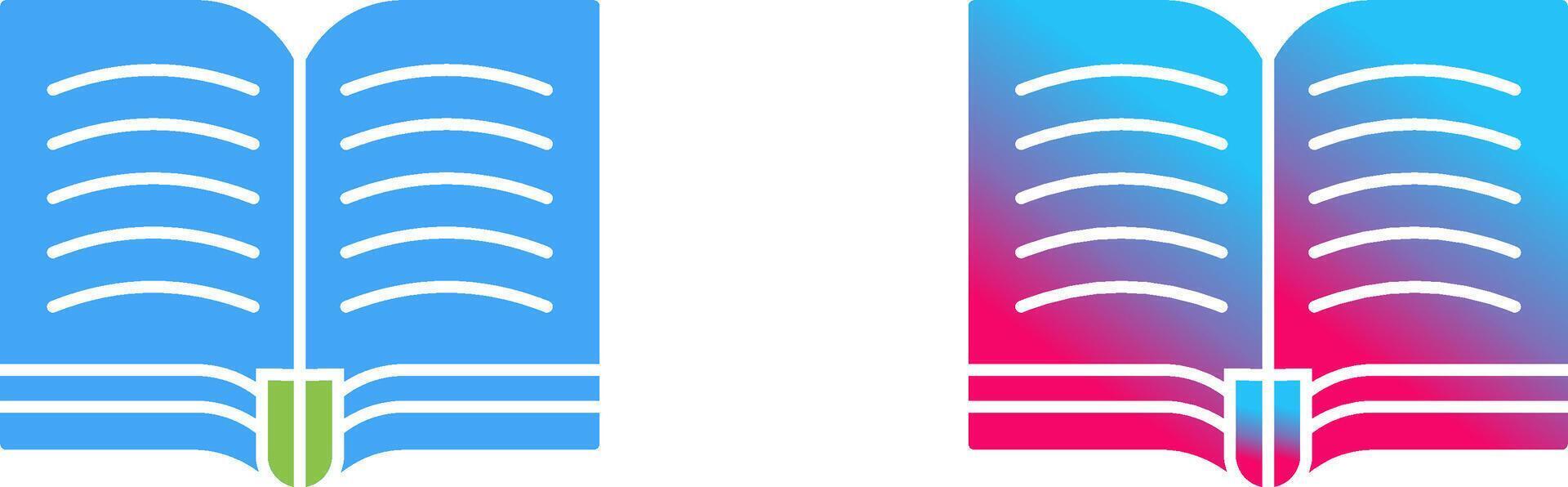 Book Icon Design vector