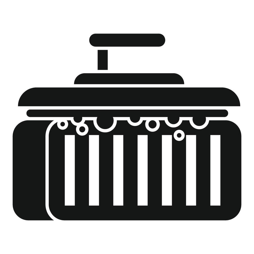 illustration of a cash register icon vector