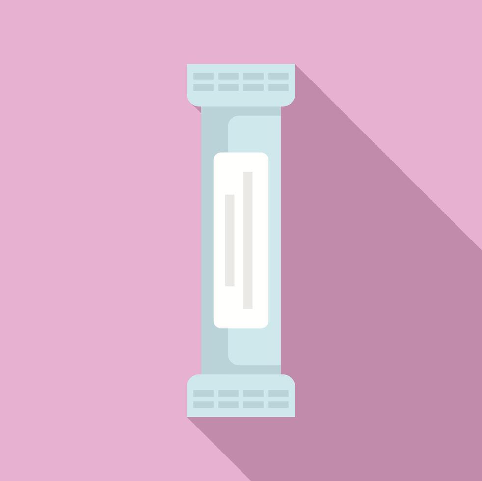 Flat design illustration of a pillar vector