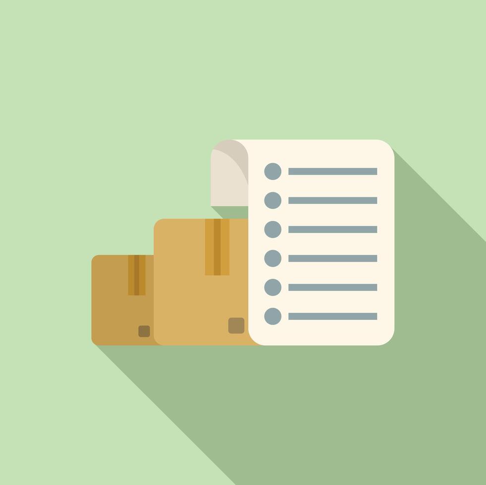 Flat design delivery concept illustration vector