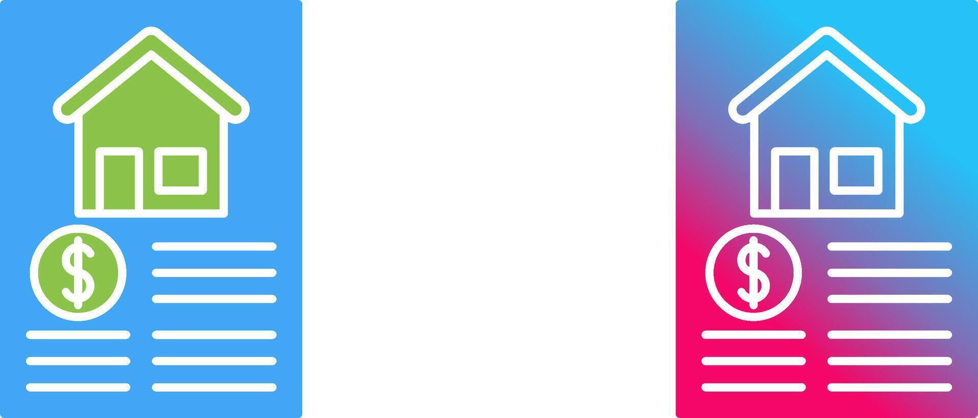 Document Icon Design vector