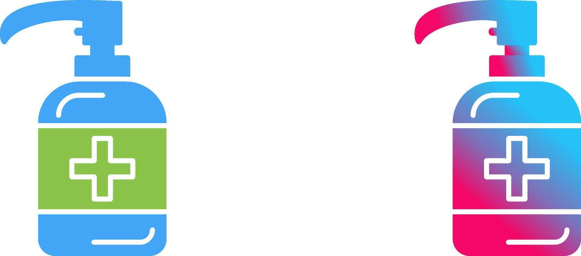 Sanitizer Icon Design vector