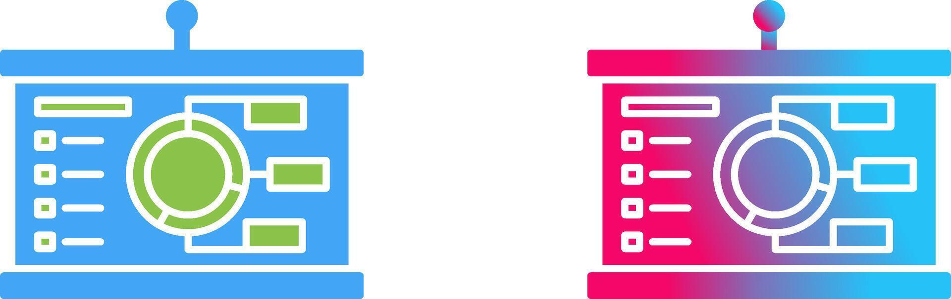 Presentation Icon Design vector