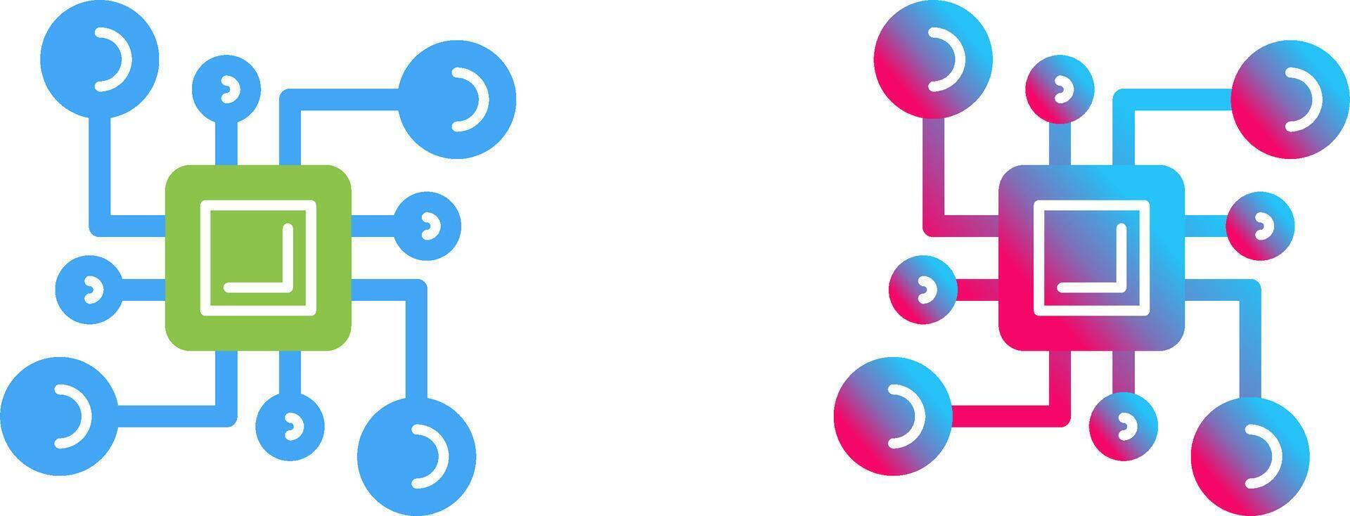 Connection Icon Design vector