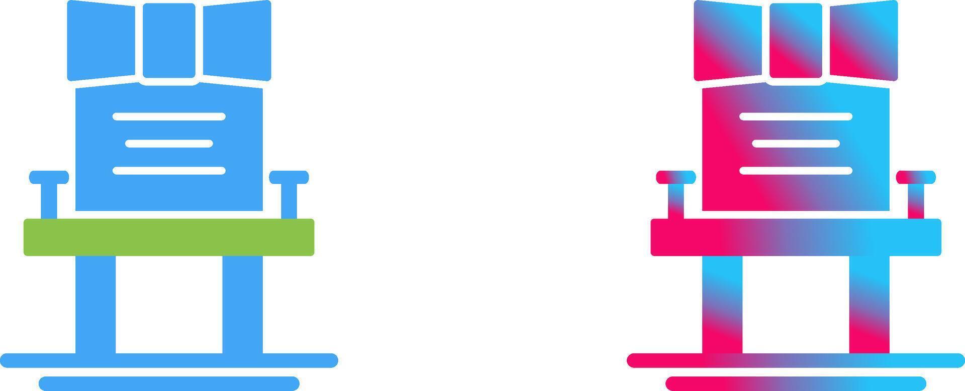 Chair Icon Design vector