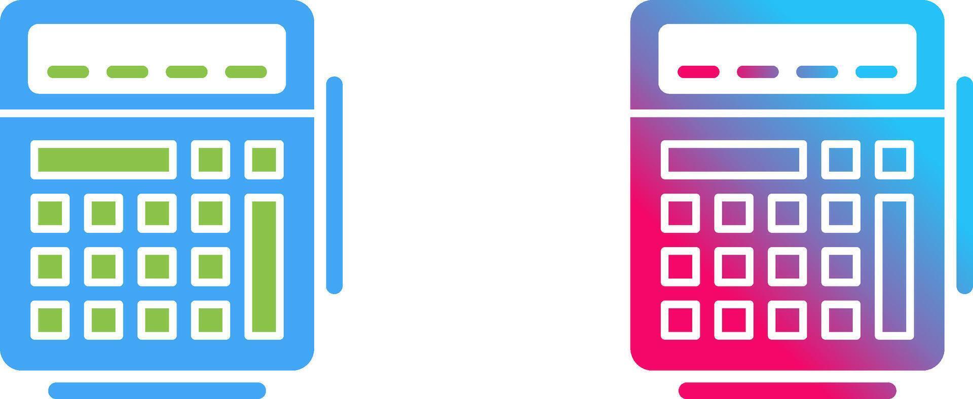 Calculator Icon Design vector