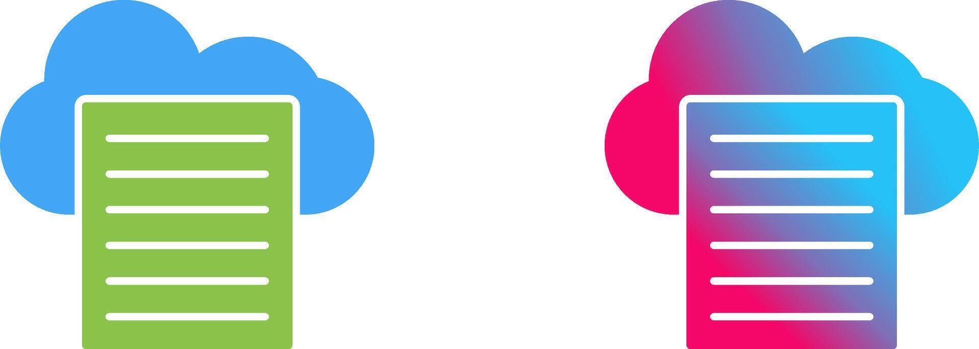 Sheet Icon Design vector