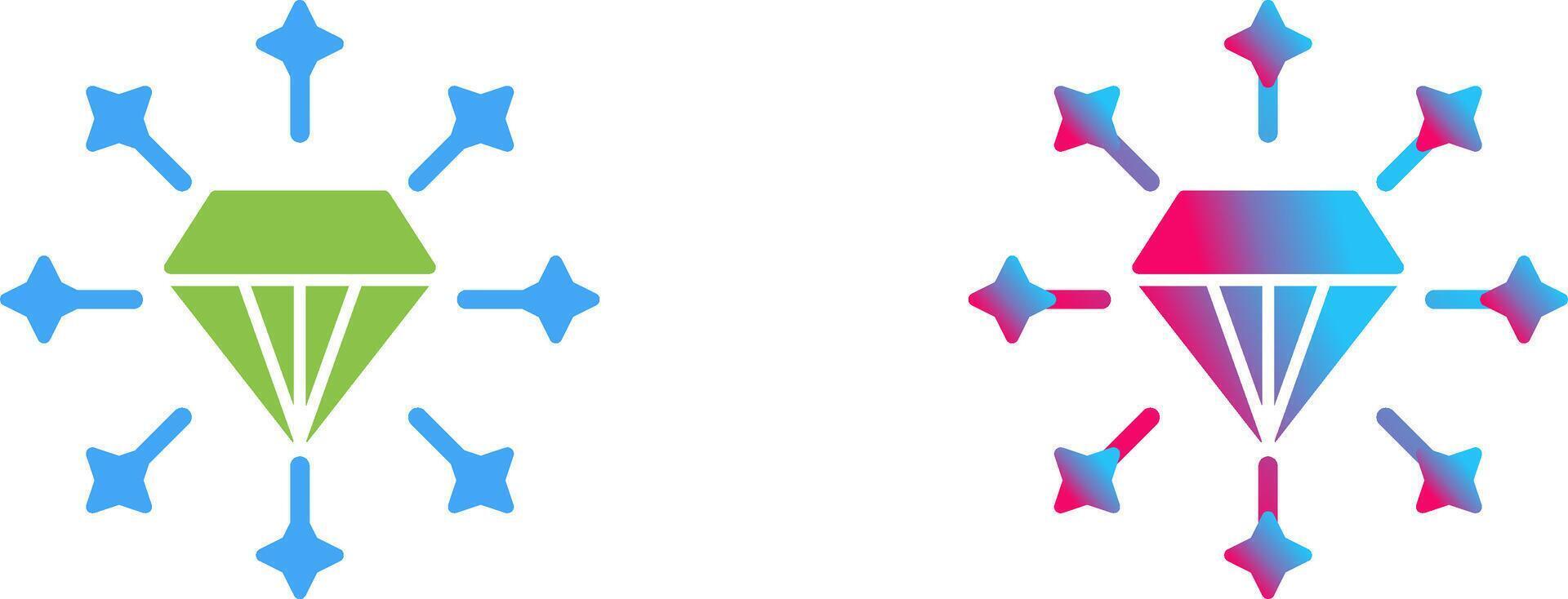 Diamond Icon Design vector