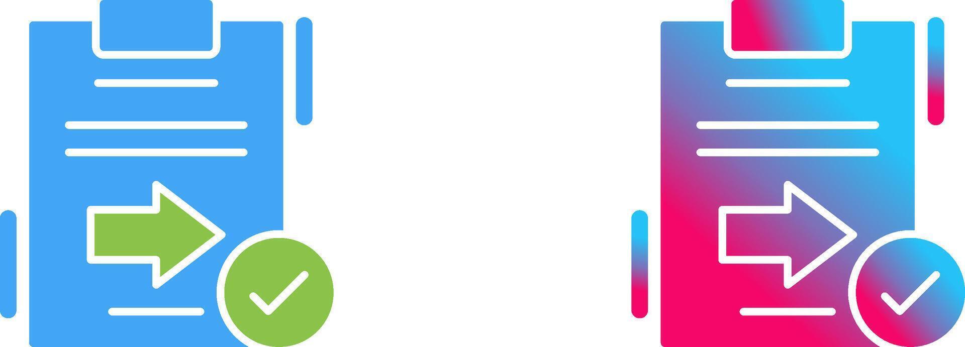 Send Icon Design vector