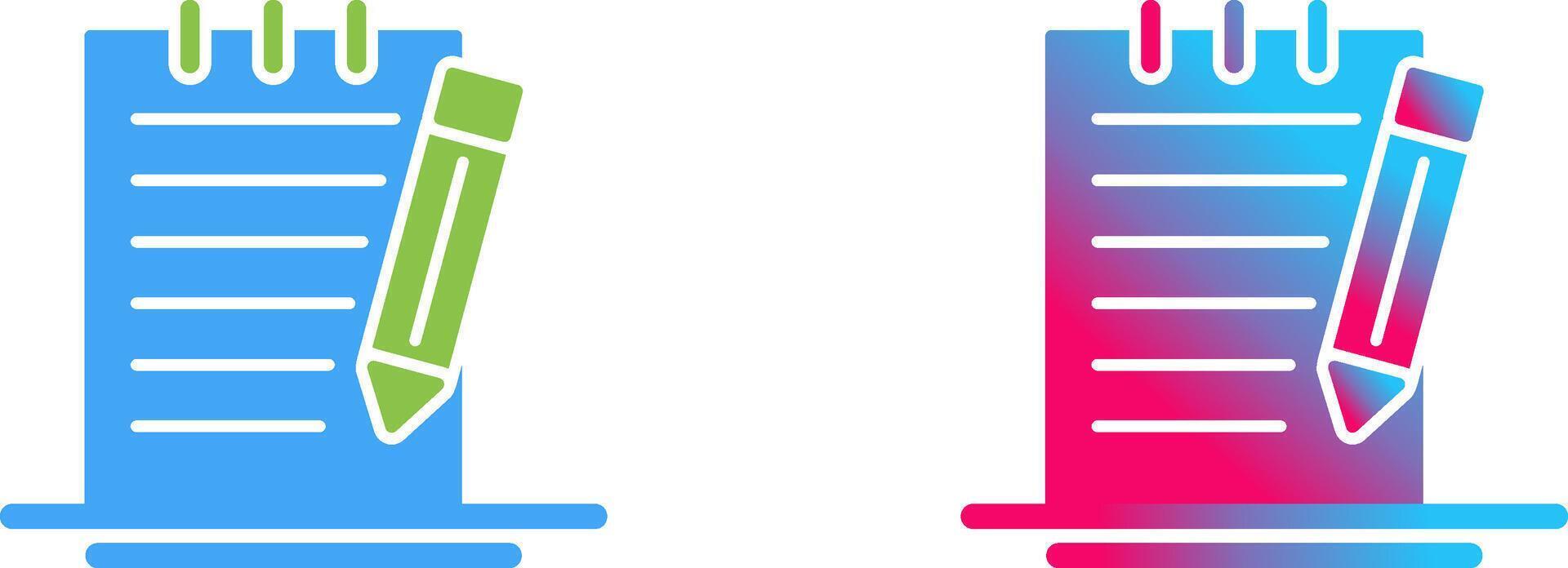 Check Up List Icon Design vector