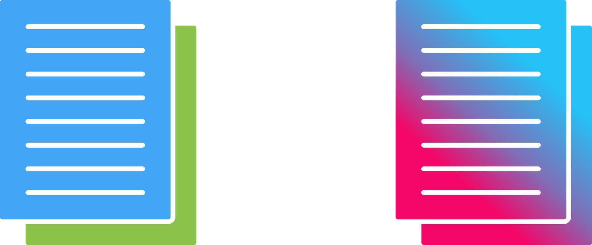 Document Icon Design vector