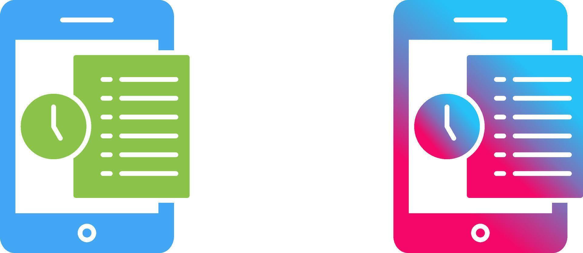 Online Quiz Icon Design vector