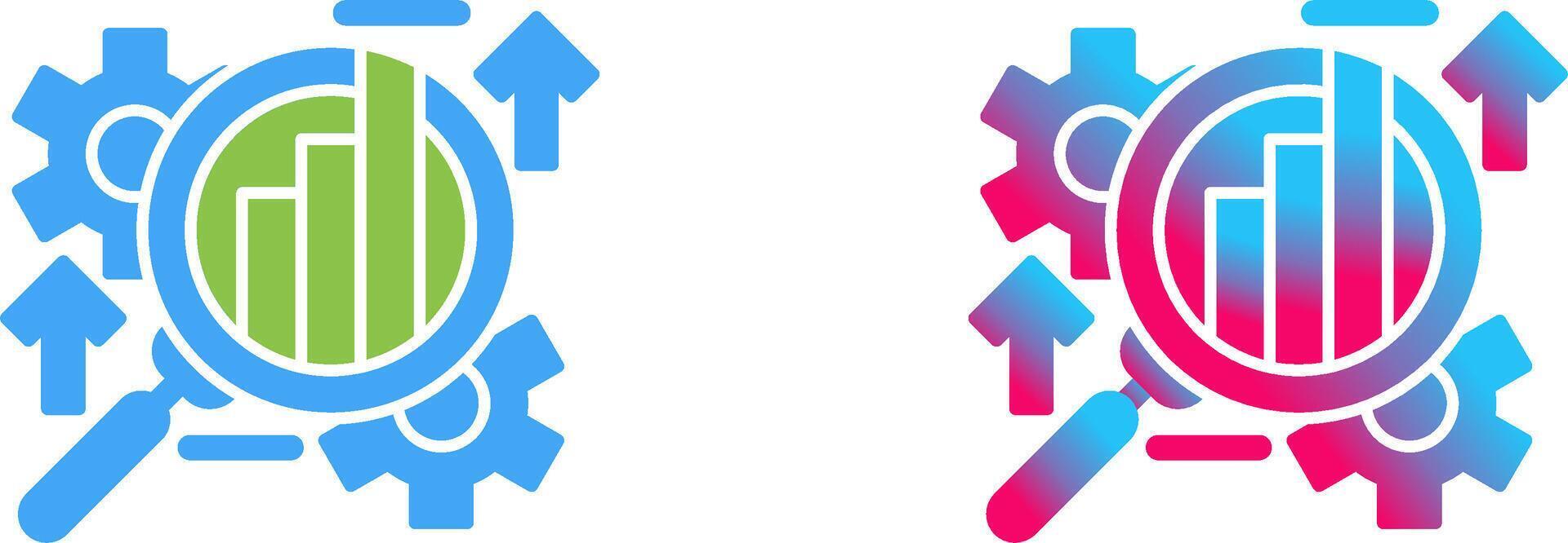 Analysis Icon Design vector