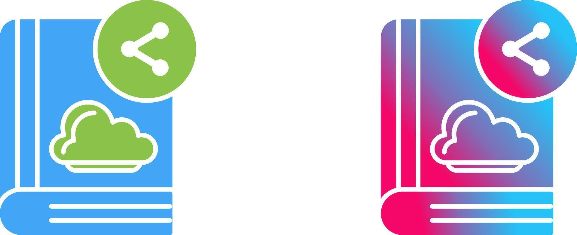 Book Icon Design vector