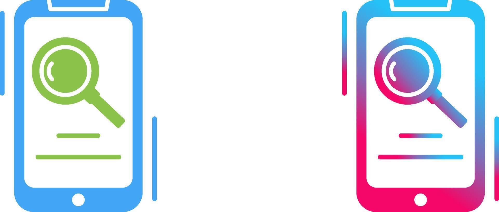 Search Icon Design vector