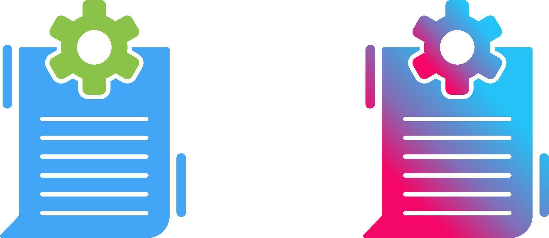 Content Management Icon Design vector
