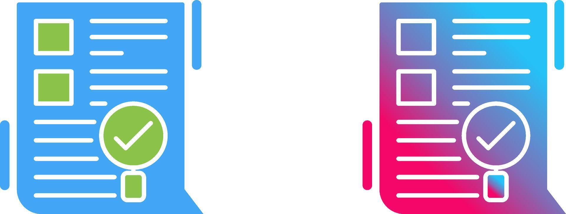 SEO Audit Icon Design vector