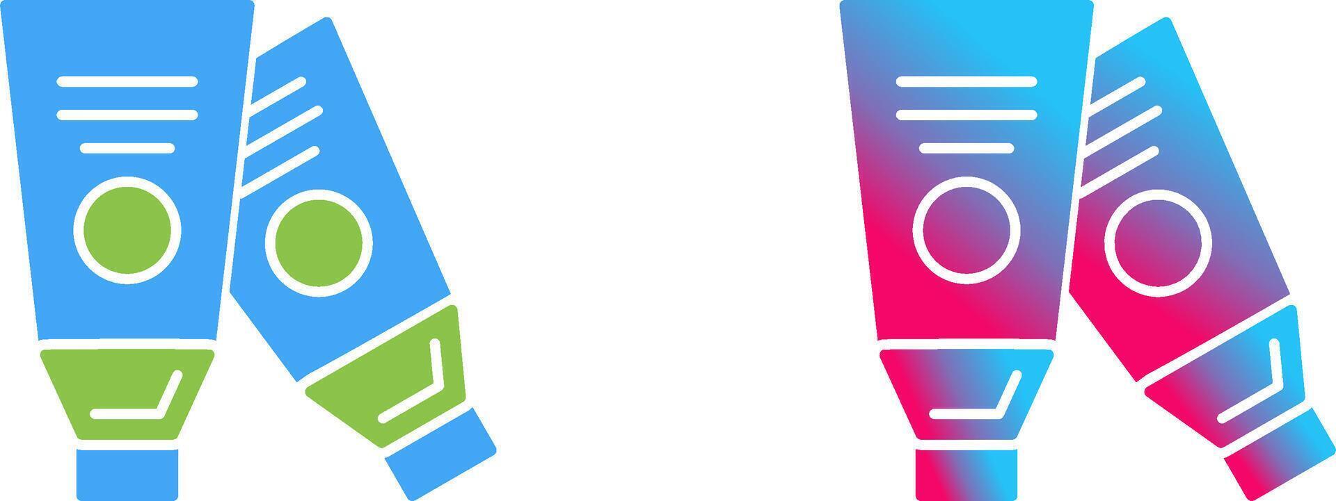 Paint Tube Icon Design vector