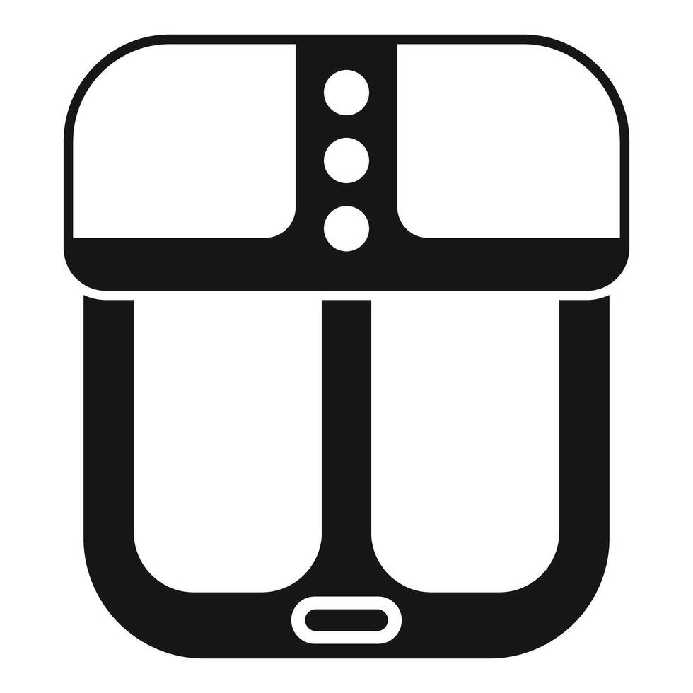 illustration of simplified shirt icon vector