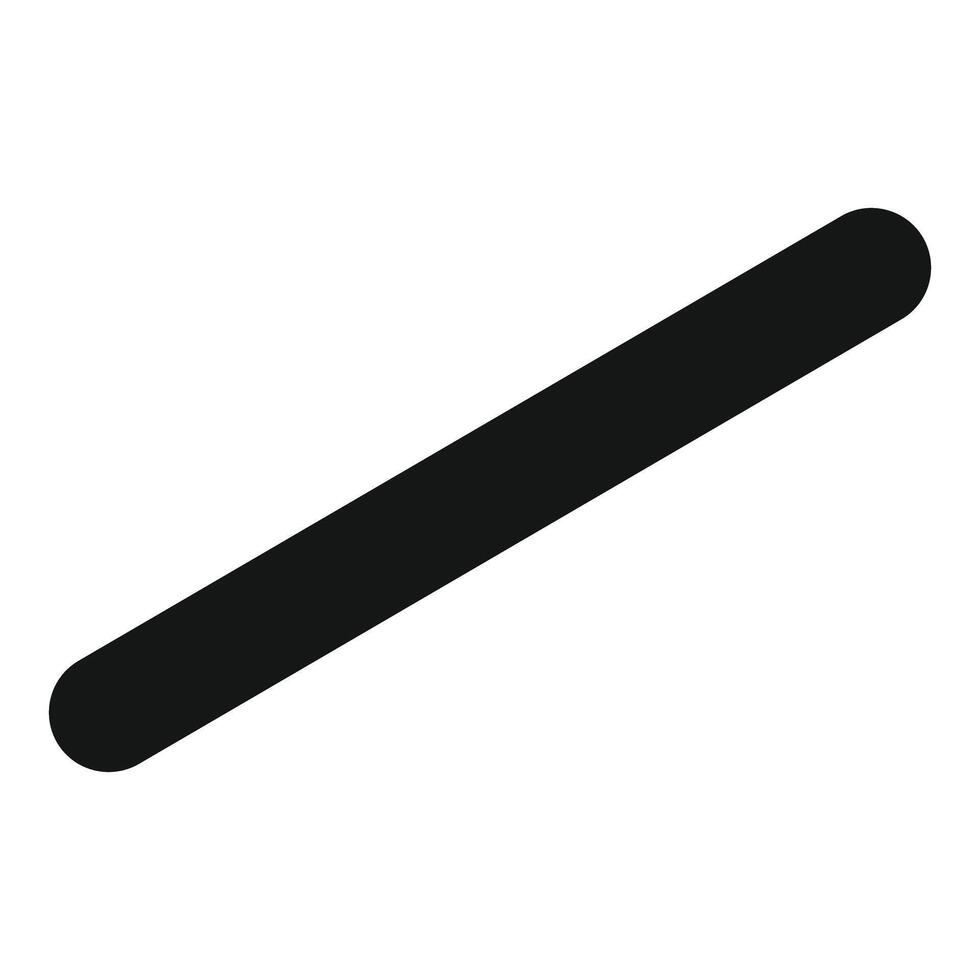 Black minimalistic diagonal line illustration vector