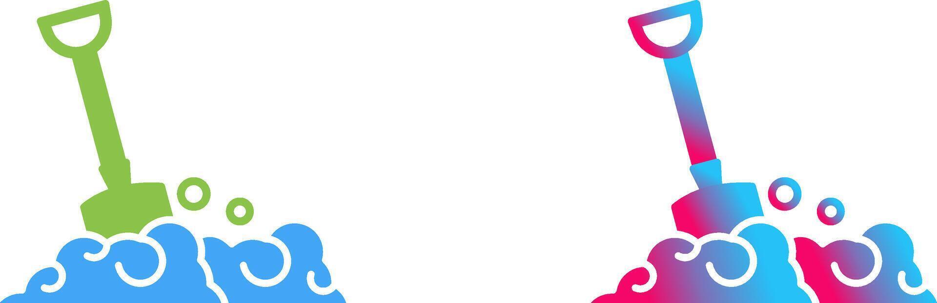 Shovel Icon Design vector