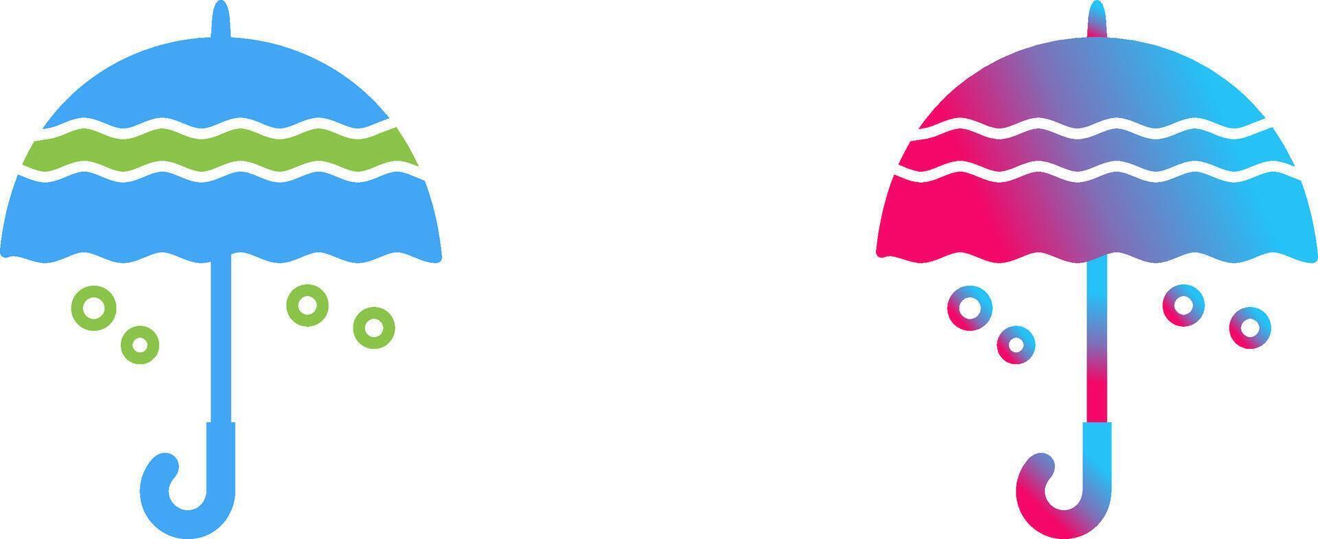 Umbrella Icon Design vector