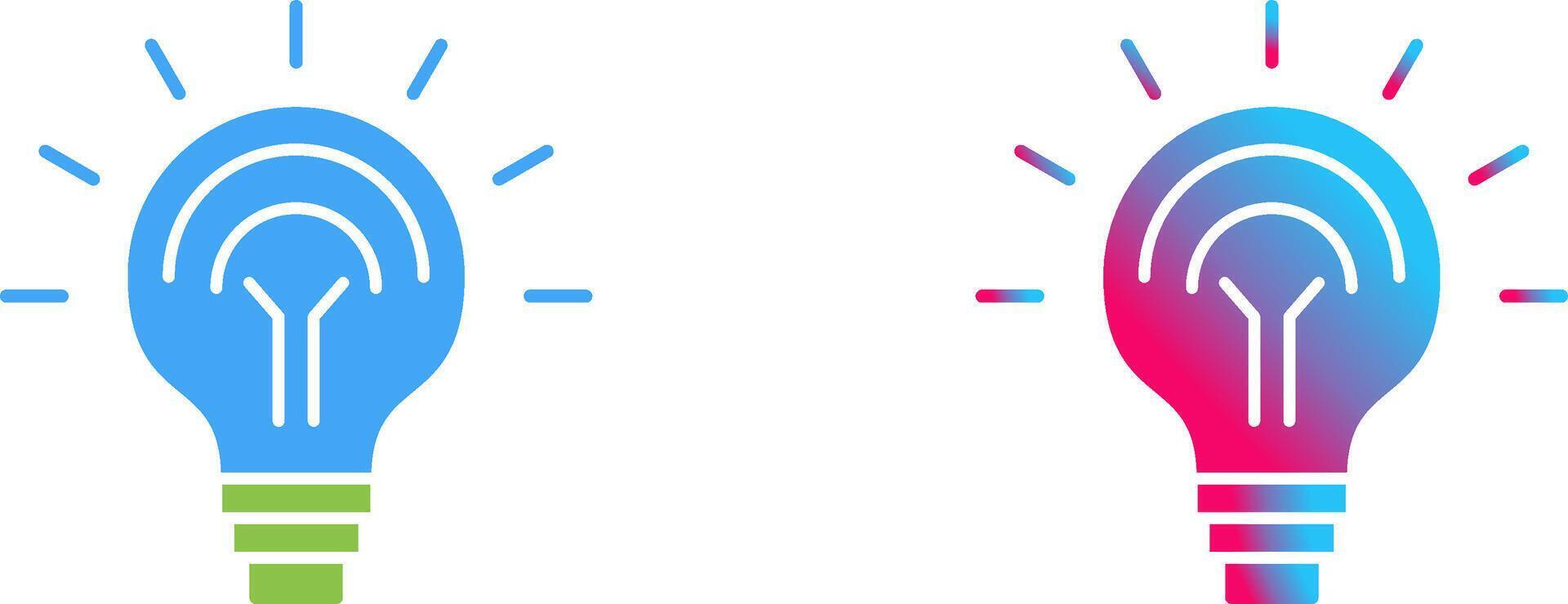 Idea Icon Design vector