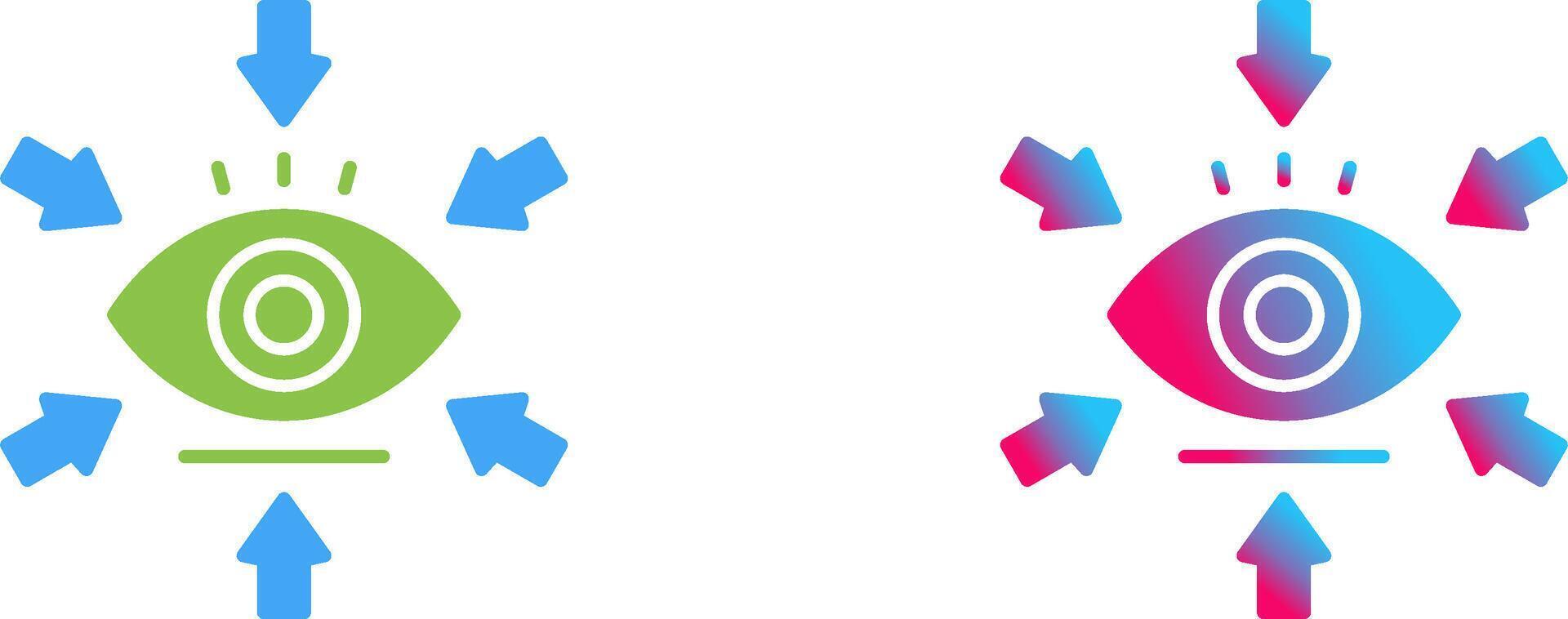 Visualization Icon Design vector