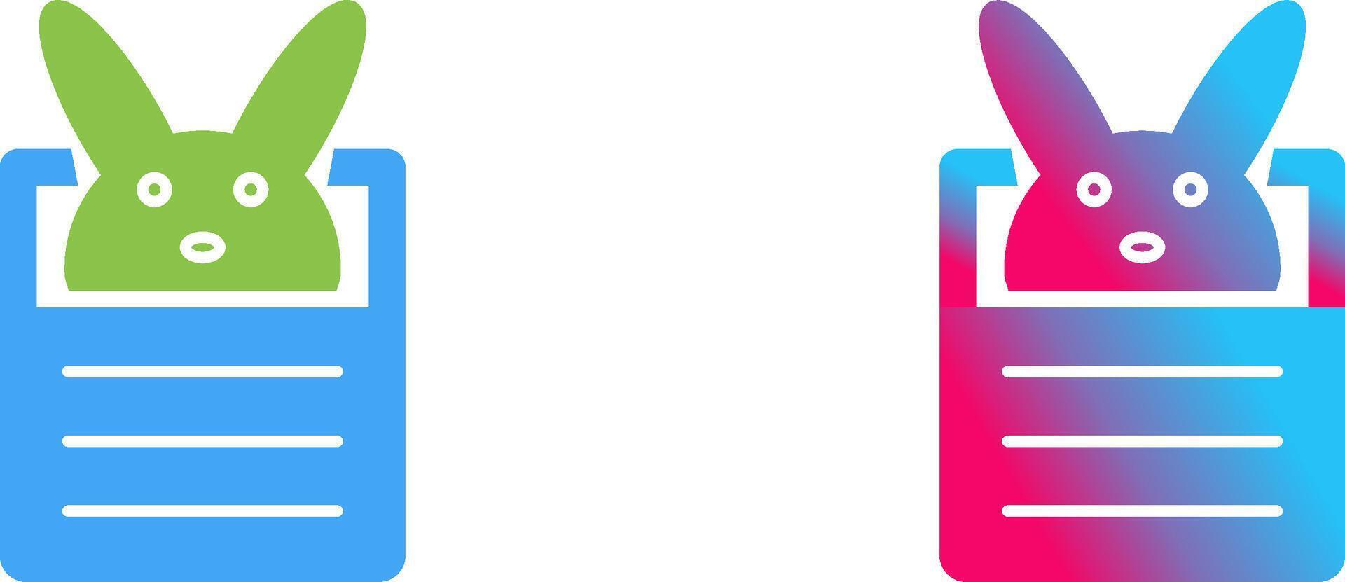 Bunny Icon Design vector