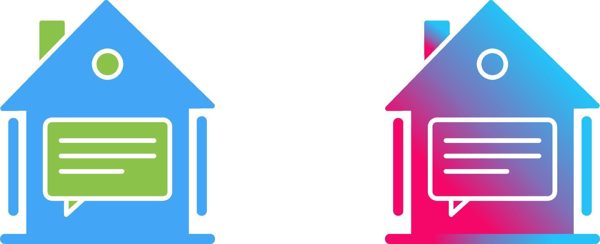 Message Icon Design vector