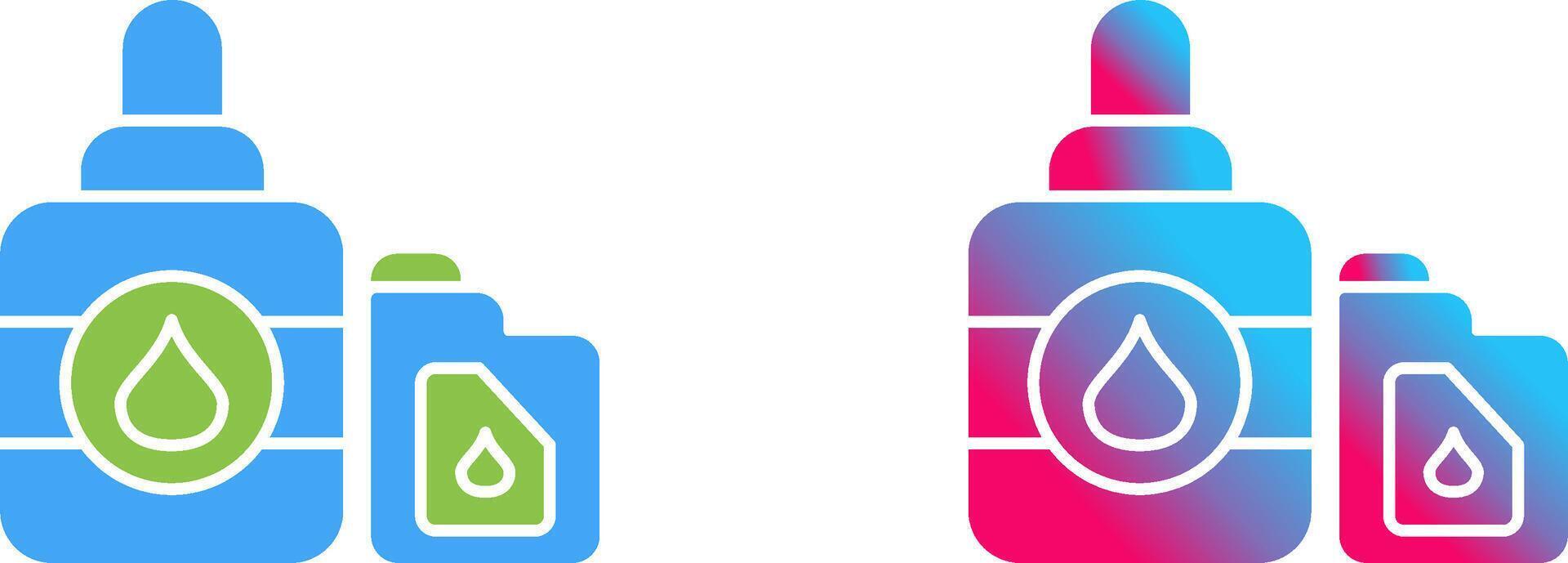 Ink Cartridge Icon Design vector