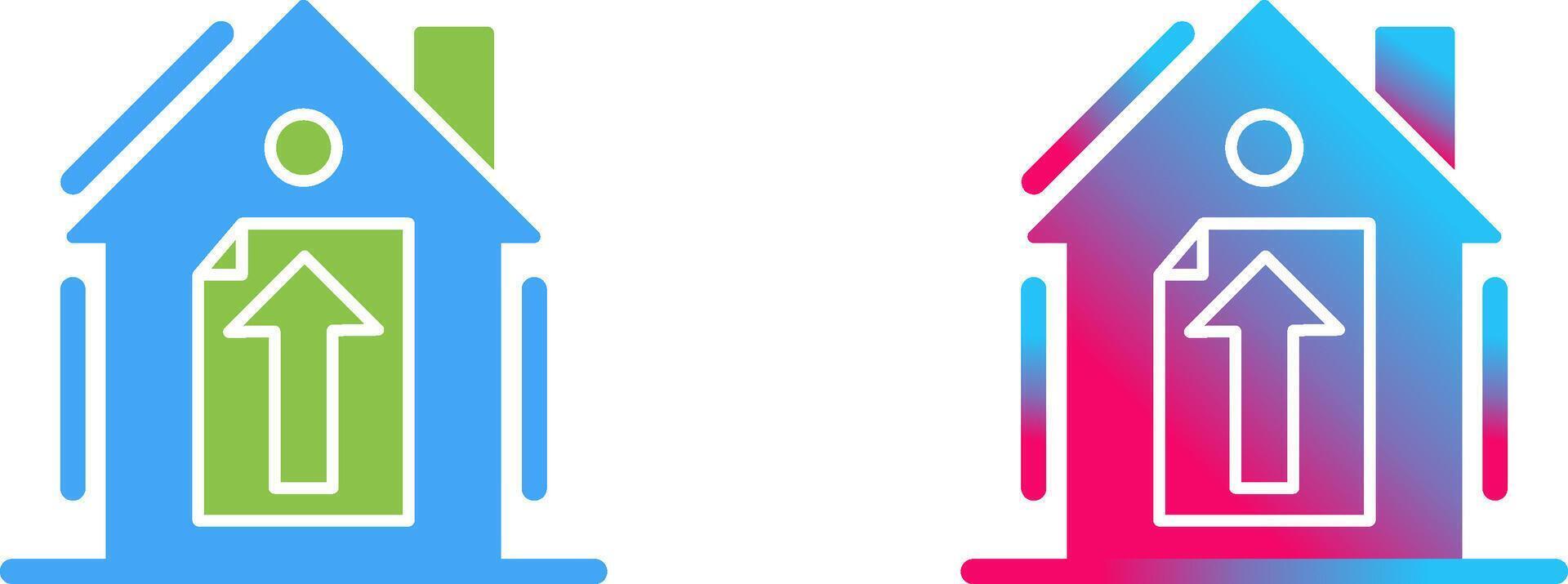 Upload Icon Design vector