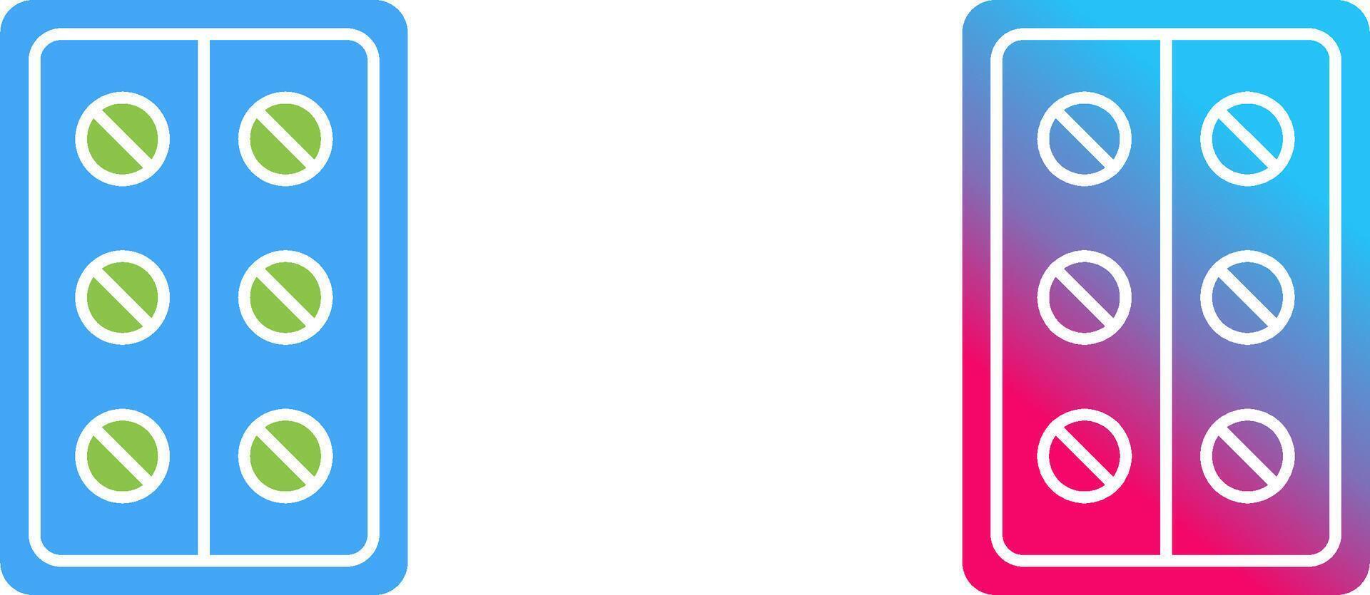Pills Icon Design vector