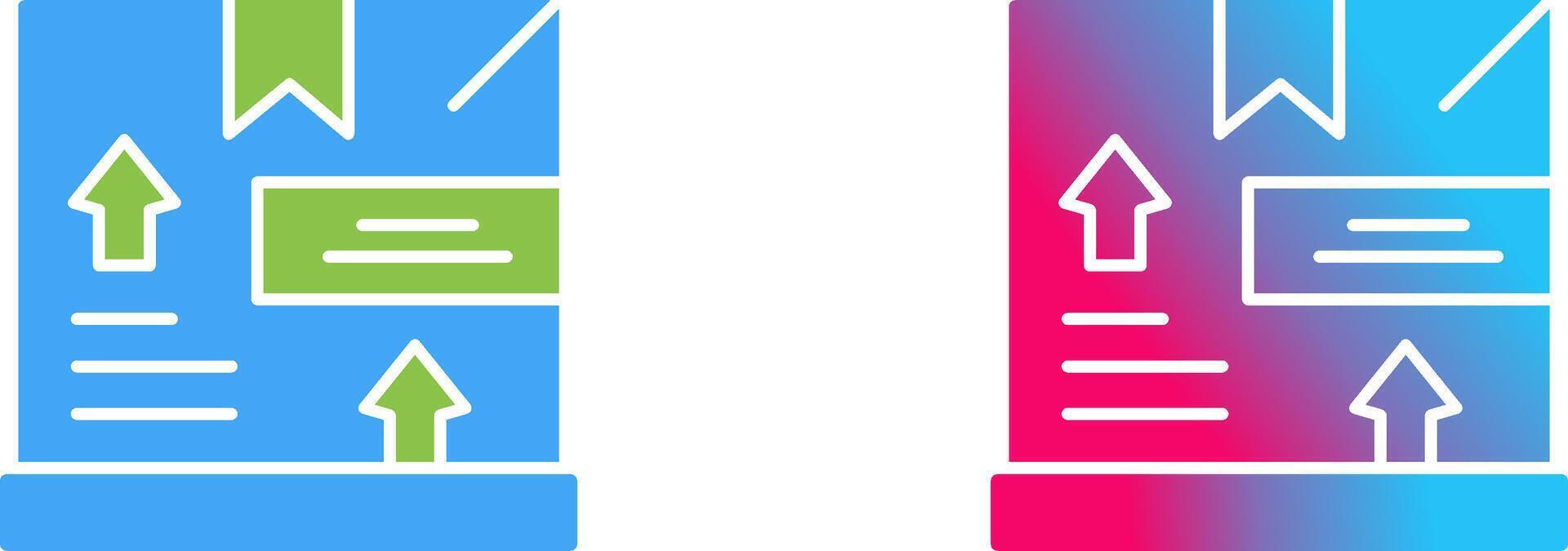 Delivery Box Icon Design vector