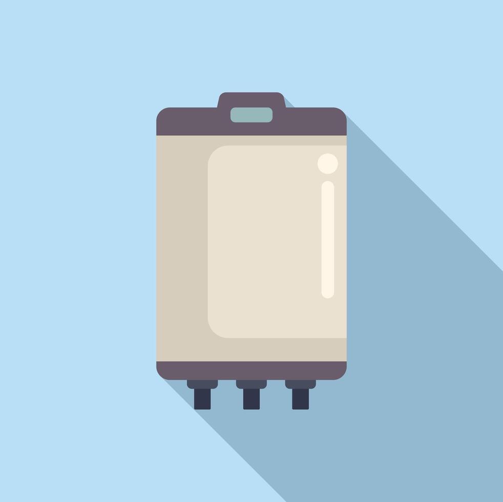 Flat design travel suitcase icon vector