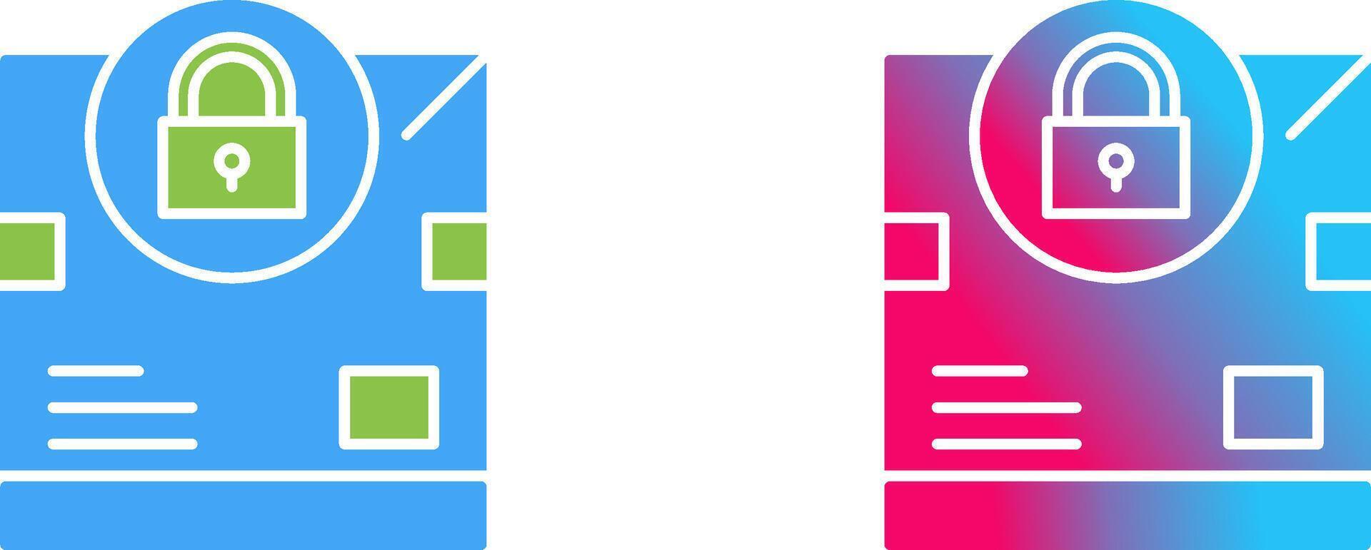 Delivery Box Icon Design vector