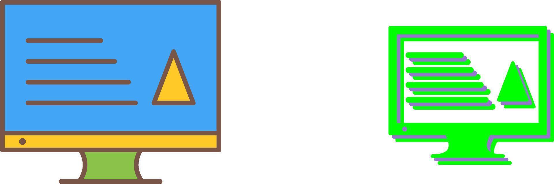 Unique Content Production Icon Design vector