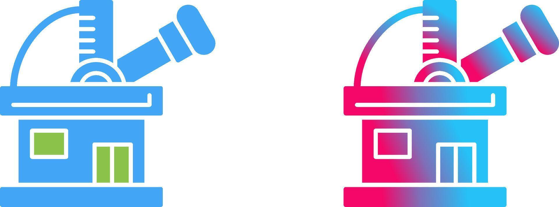 Observatory Icon Design vector