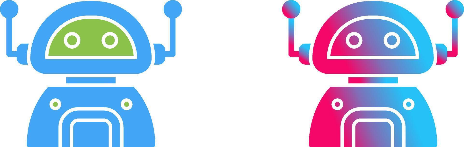 Robot Icon Design vector