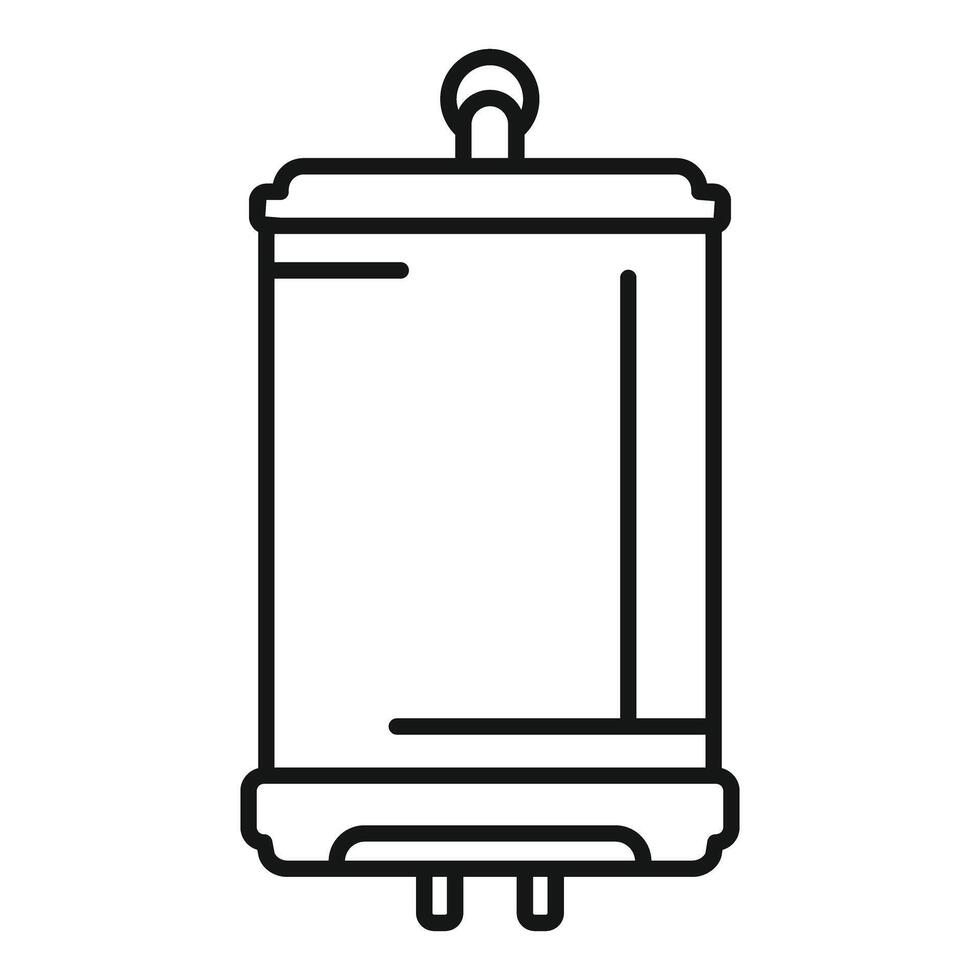 Blank scroll paper icon illustration vector