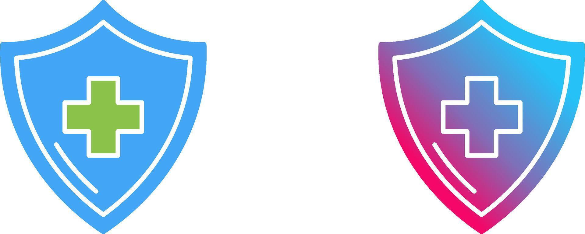 Health Protection Icon Design vector