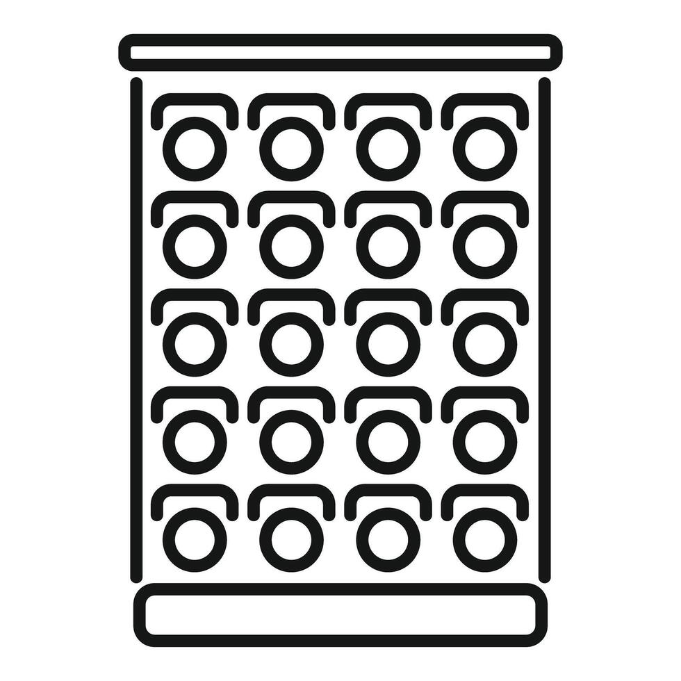 Black and white illustration of abstract geometric pattern vector
