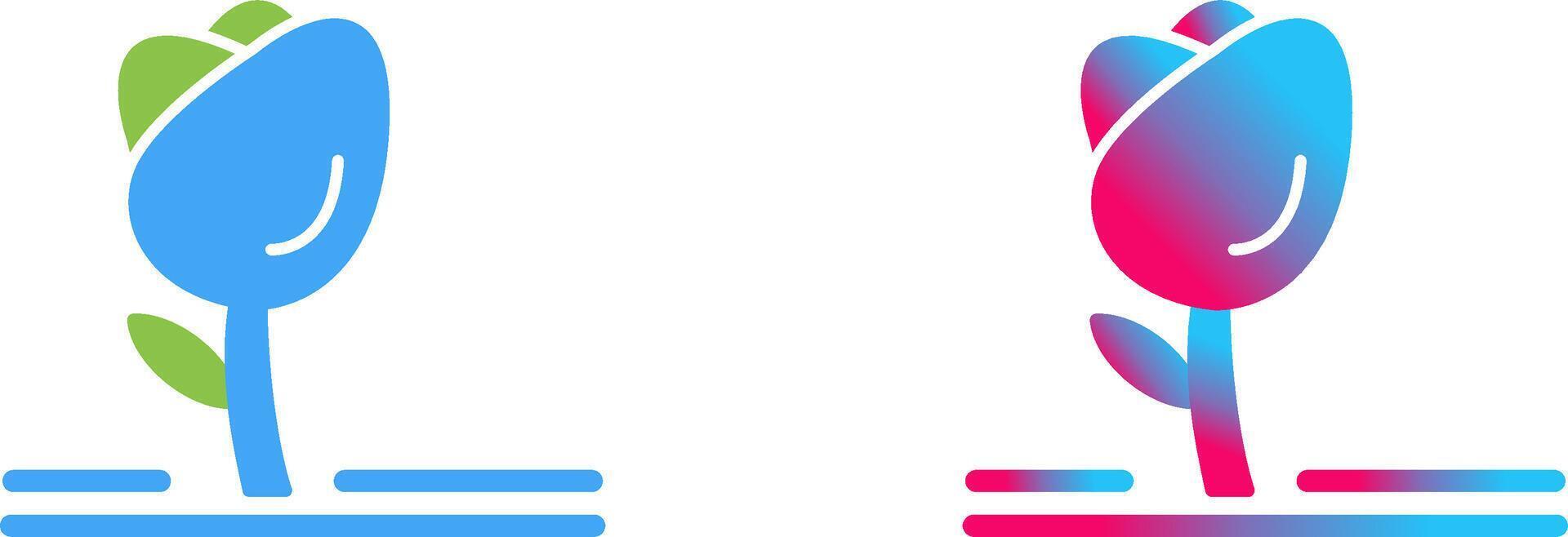 Tulip Icon Design vector