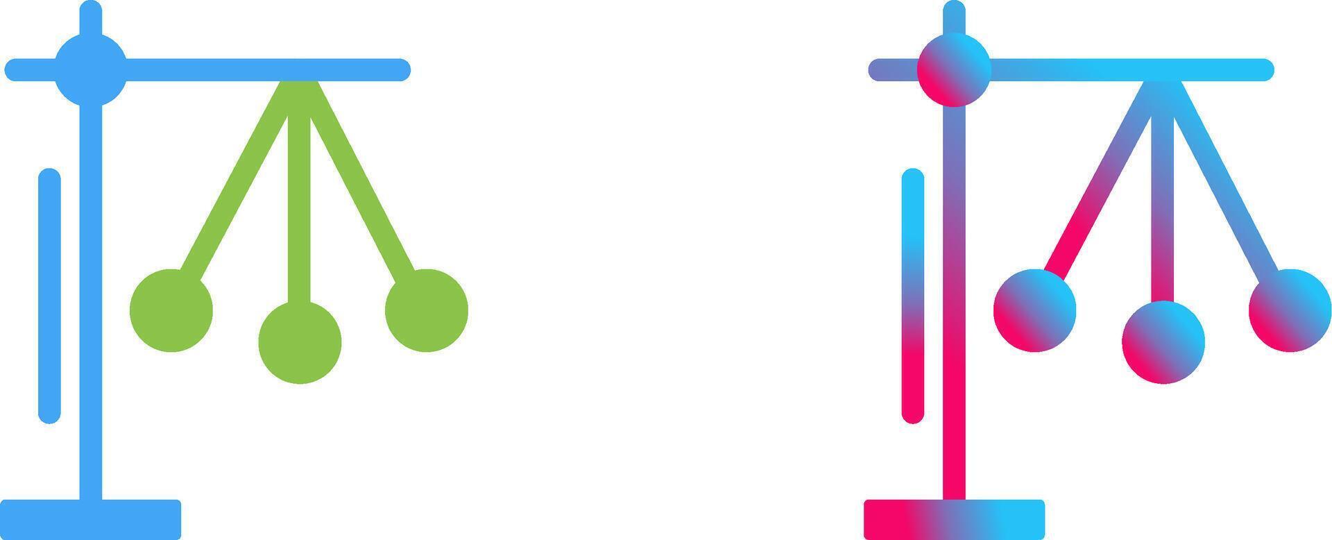 Pendulum Icon Design vector