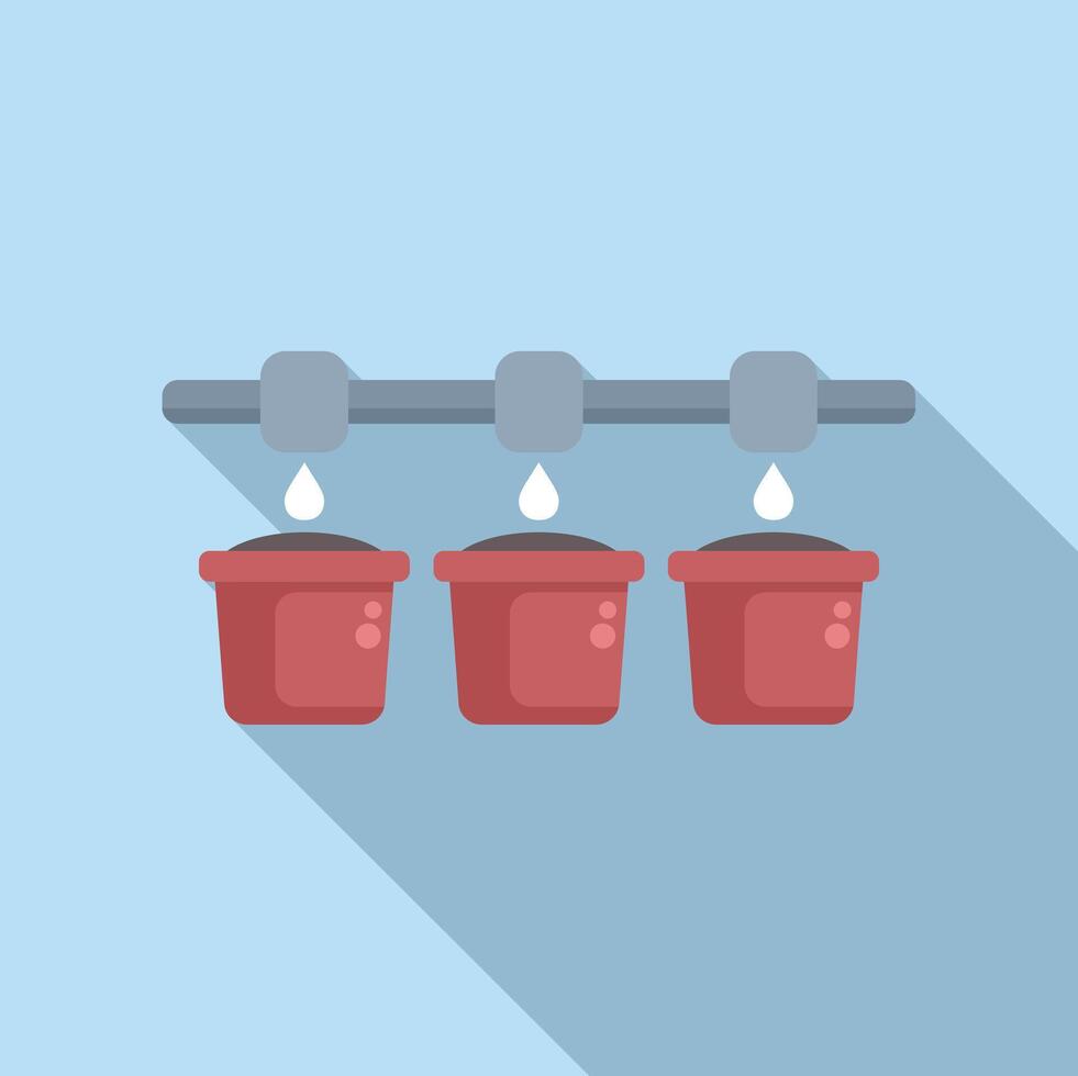 Cartoon of melting ice creams on blue background vector