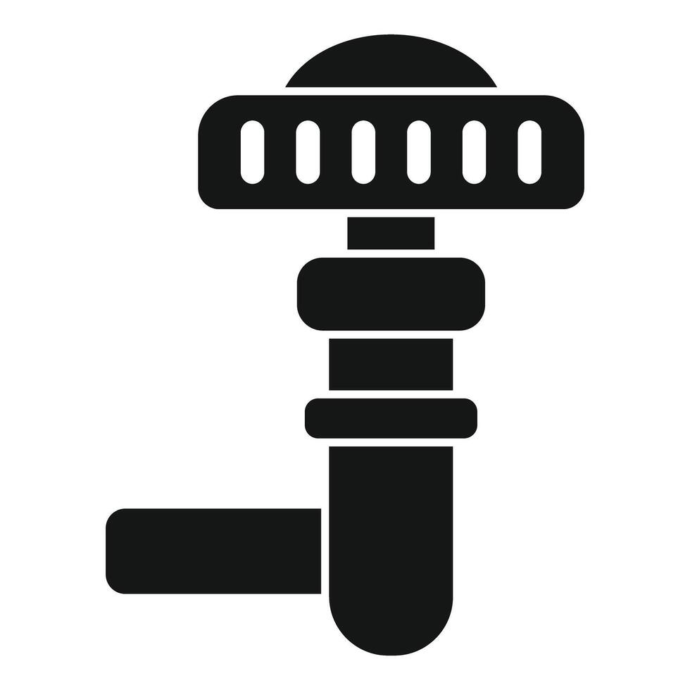 Black silhouette icon of microphone vector