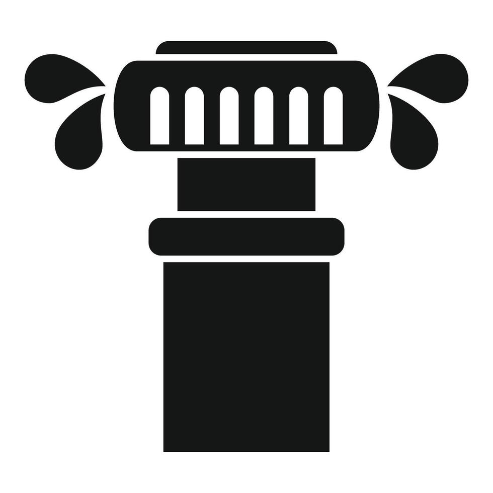 Water tap icon illustration vector